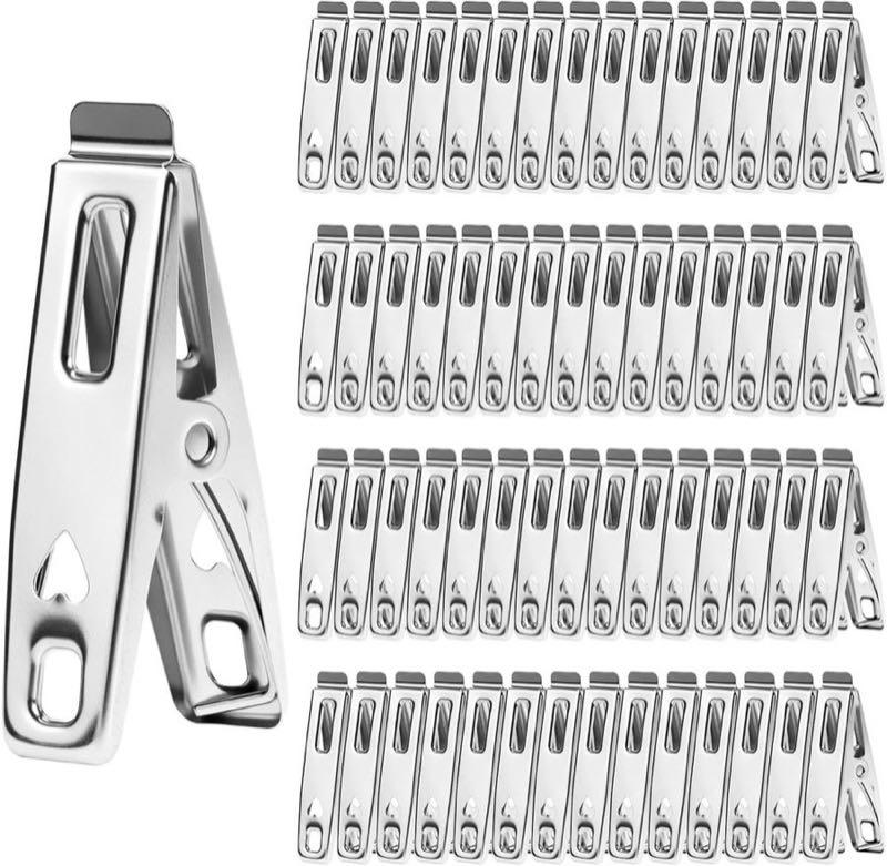QWORK 60 Stück flach 5 cm