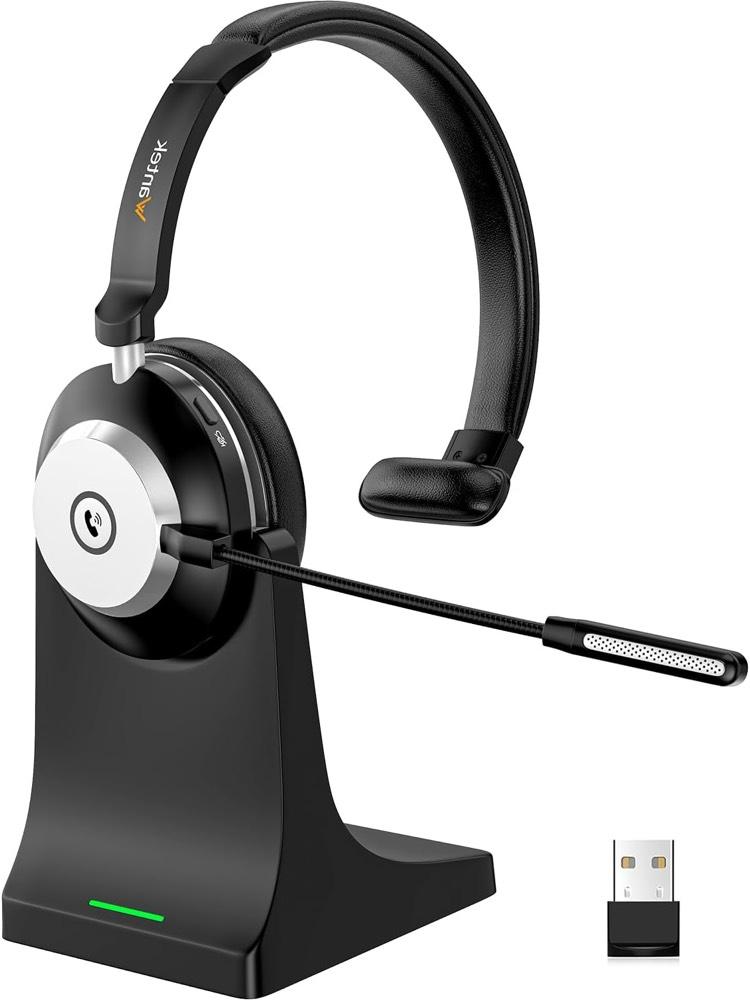 Wantek Bluetooth-Headset mit Mikrofon für PC