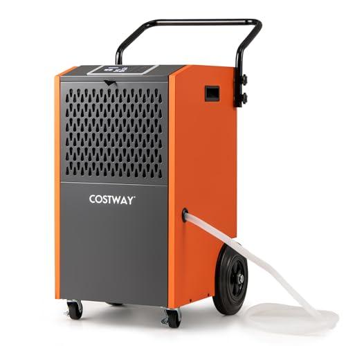 COSTWAY kommerzieller Luftentfeuchter 73 l/Tag