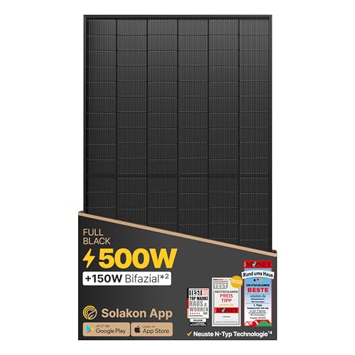 Solakon 500 W bifazial N-Type Glas-Glas