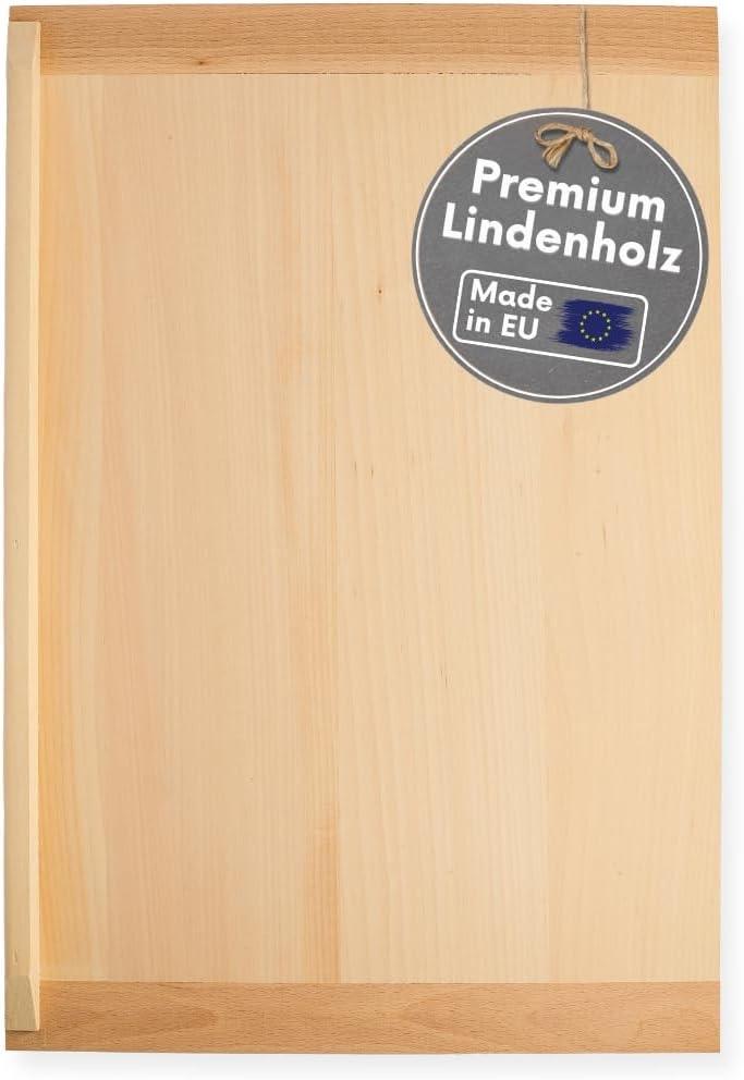 TOPANBIETER Lindenholz-Backbrett 60×40