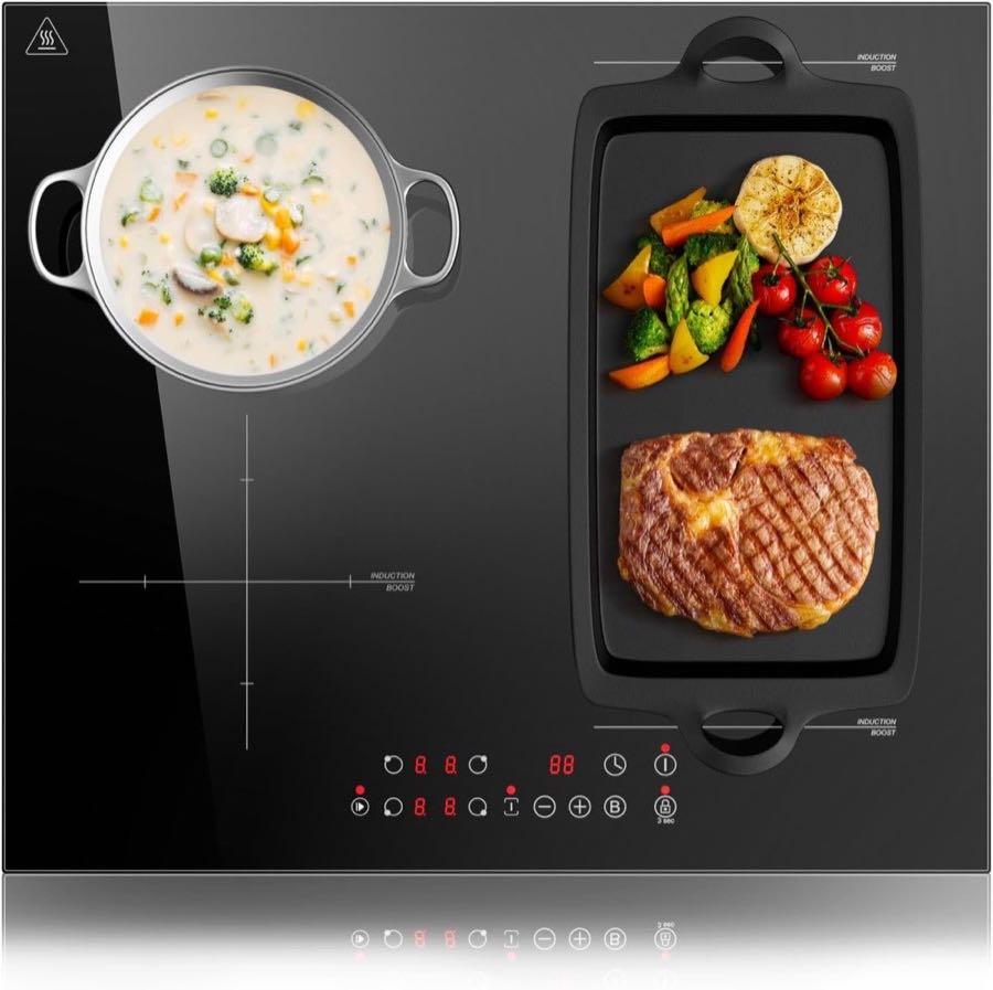 Einbau-Induktion 60 cm mit Flexzone