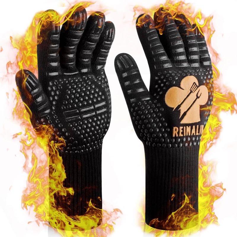 Reinalin Grill-/Ofenhandschuhe Aramid 500°C Gold