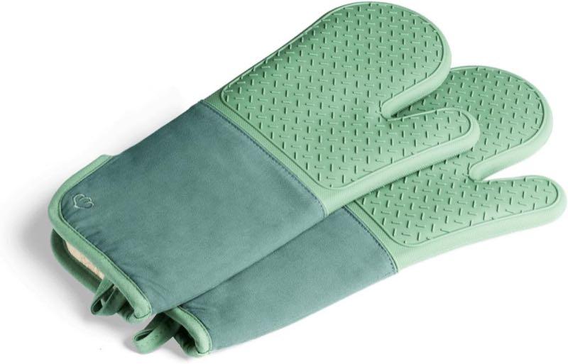 Springlane Ofenhandschuhe Silikon/Baumwolle Mint