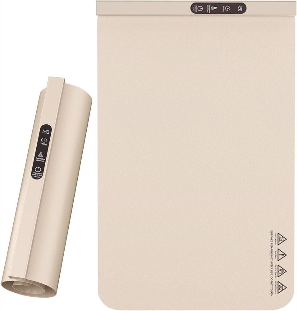 Sxnmmweu Silikon-Warmhaltematte 38×60 cm 300 W
