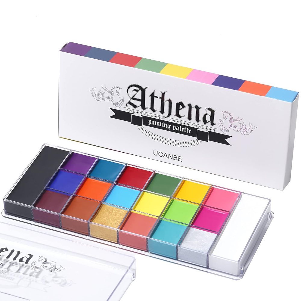 UCANBE Athena Face Paint, 20 Farben
