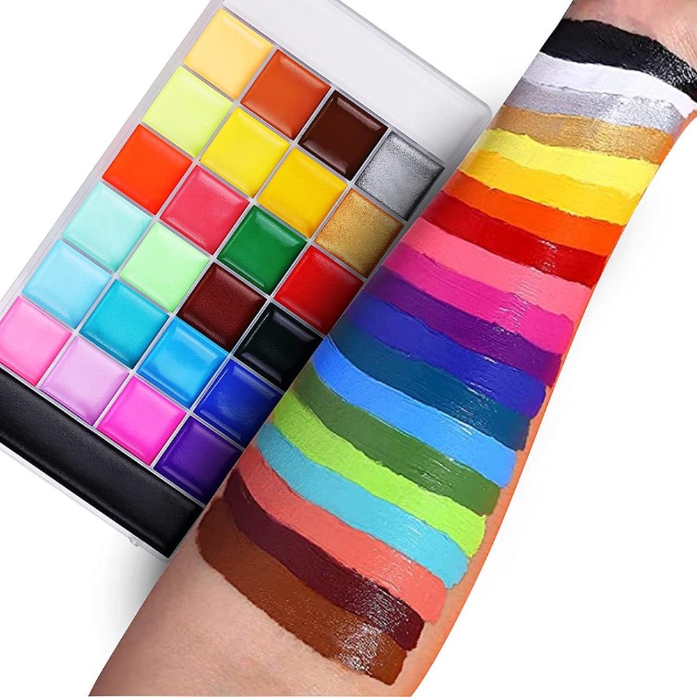 Lictin Kinderschminke-Set, 26 Farben