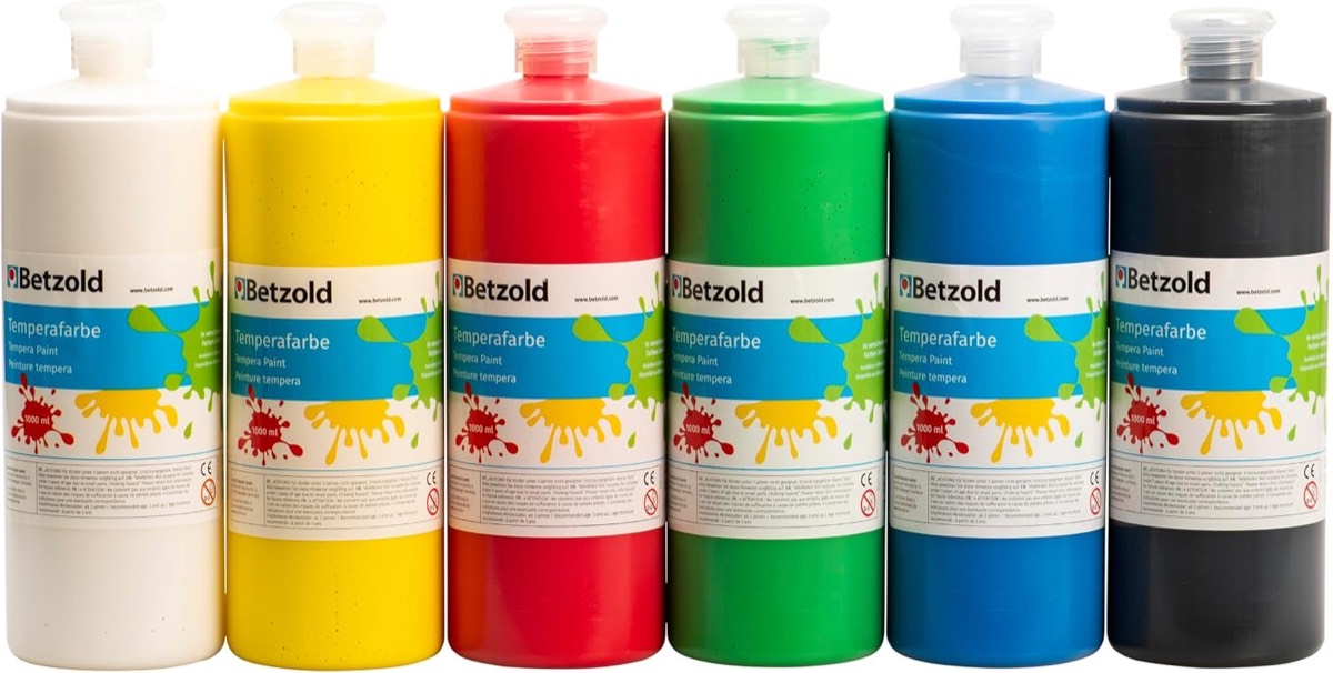 Betzold Temperafarben 6×1 l