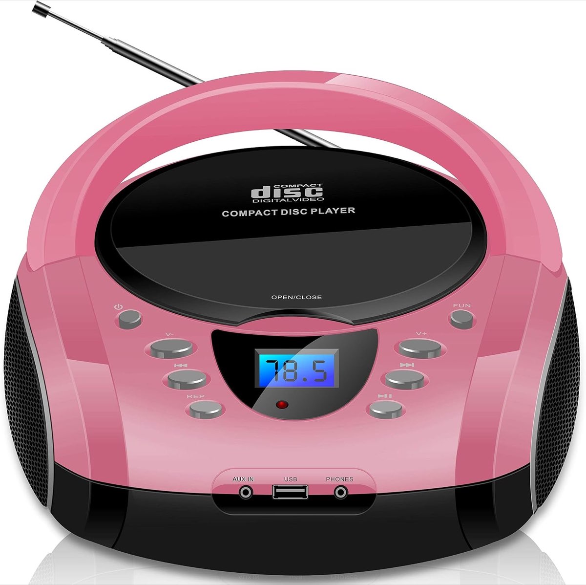 Cyberlux Boombox Rosa