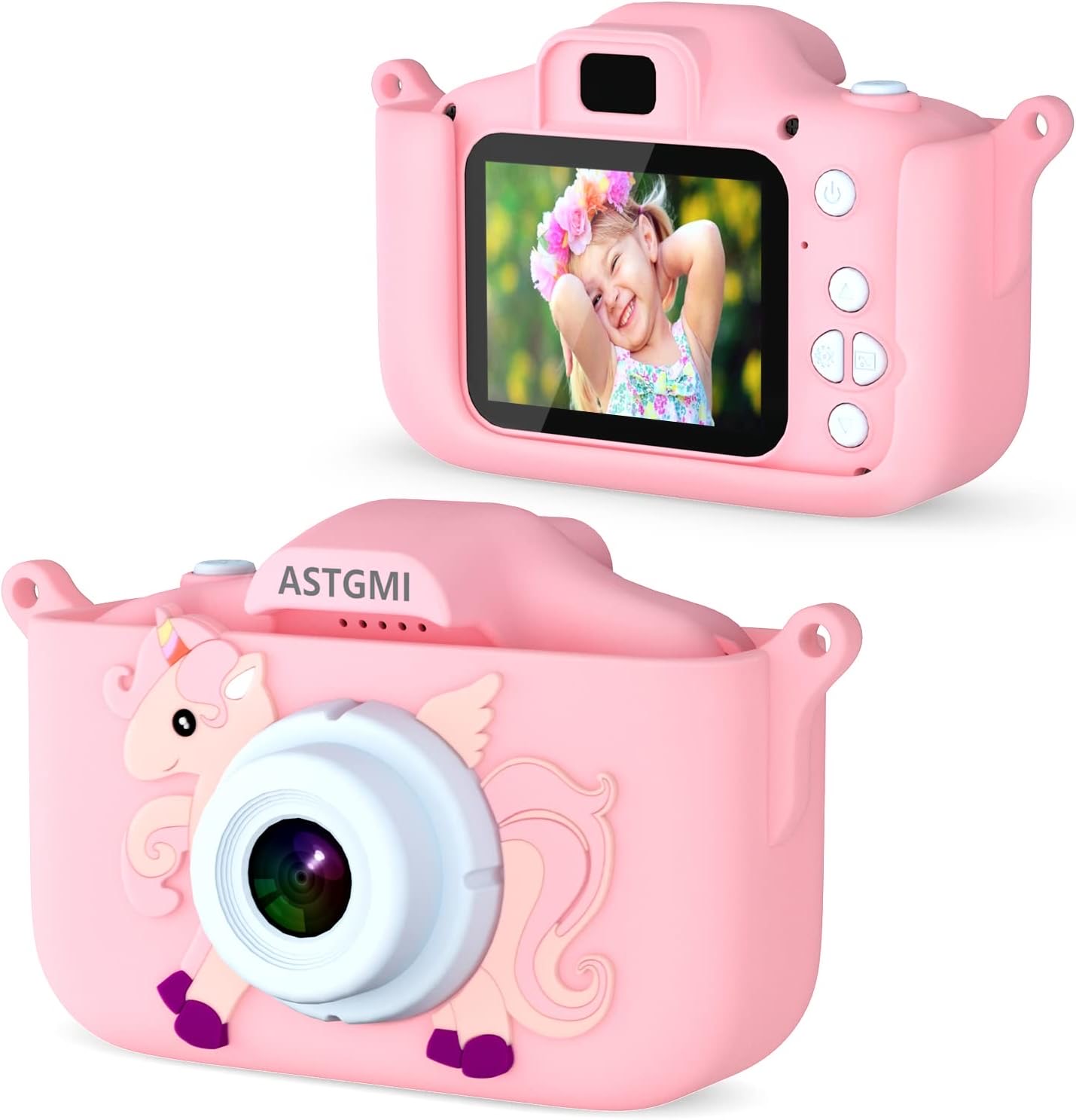 ASTGMI Kinderkamera mit 2-Zoll-Display