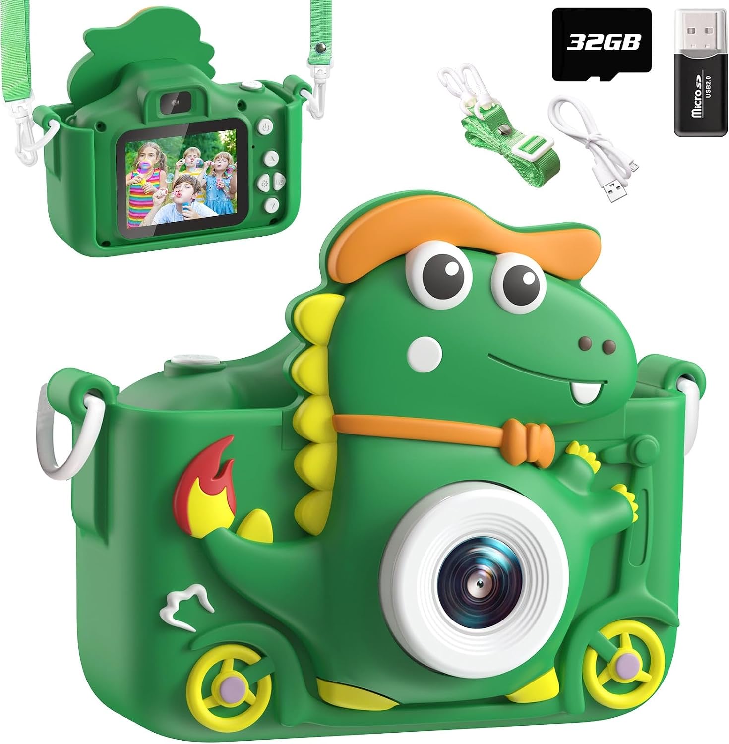Aissom Kinderkamera Dinosaurier
