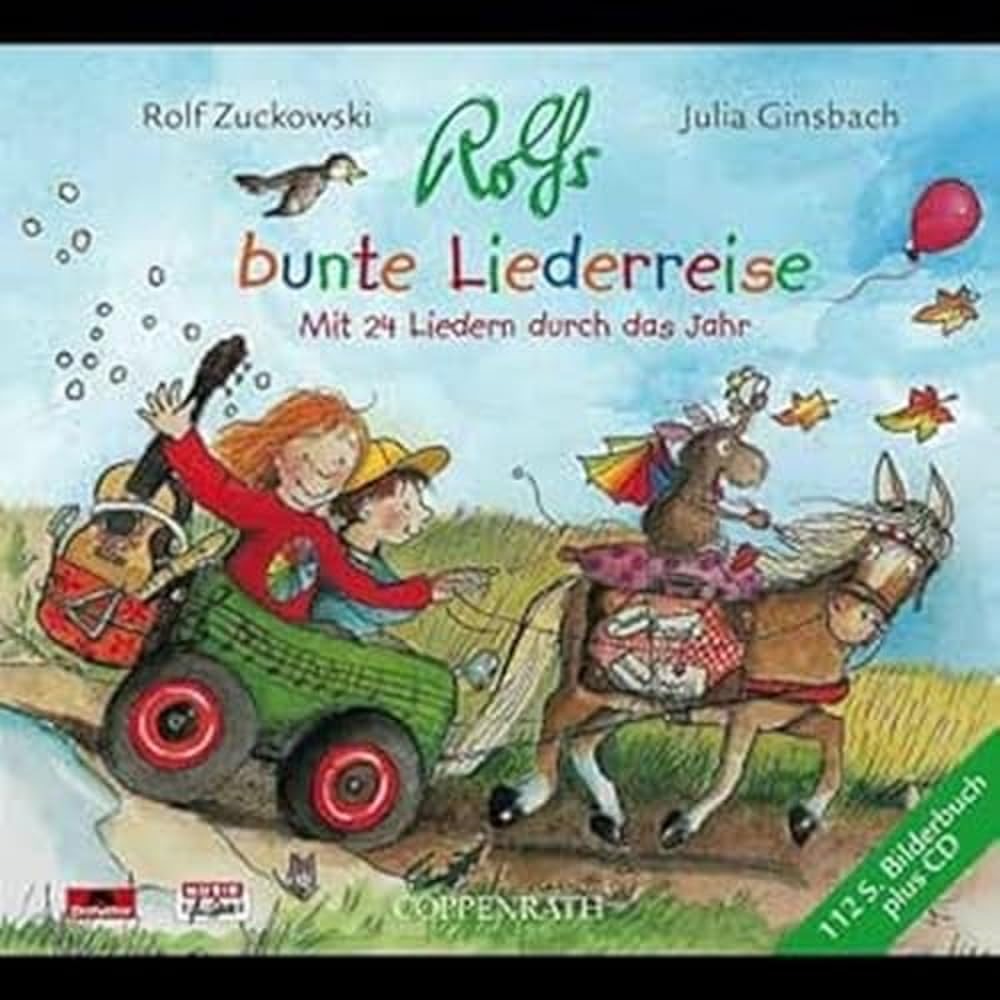 Rolfs bunte Liederreise (CD + Bilderbuch)