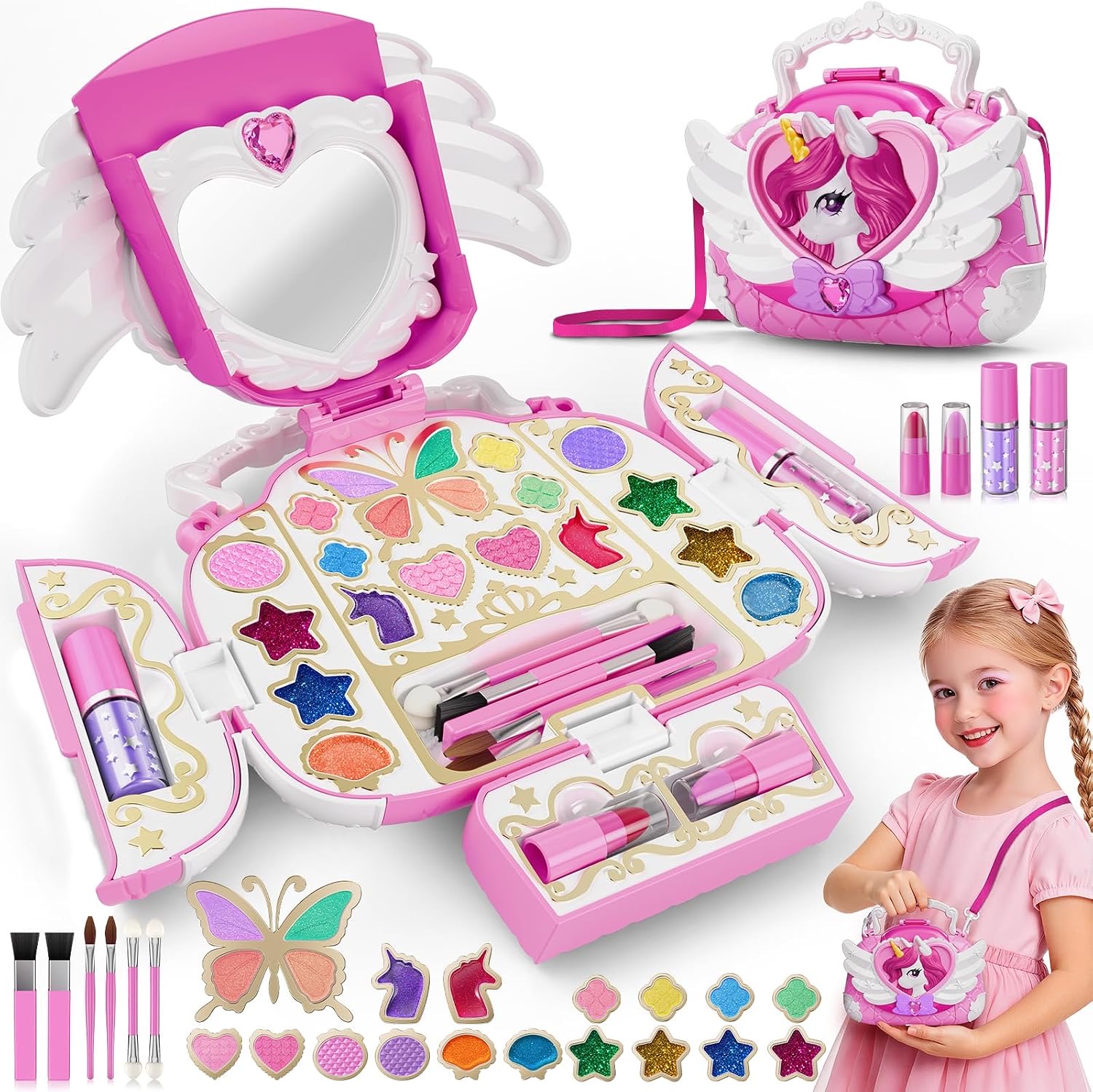 Kidluna Einhorn-Schminkset