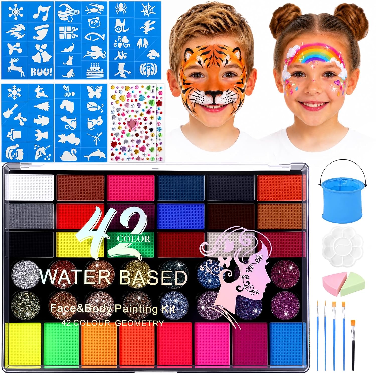 RIDWILY Gesichtsfarbe 42 Farben