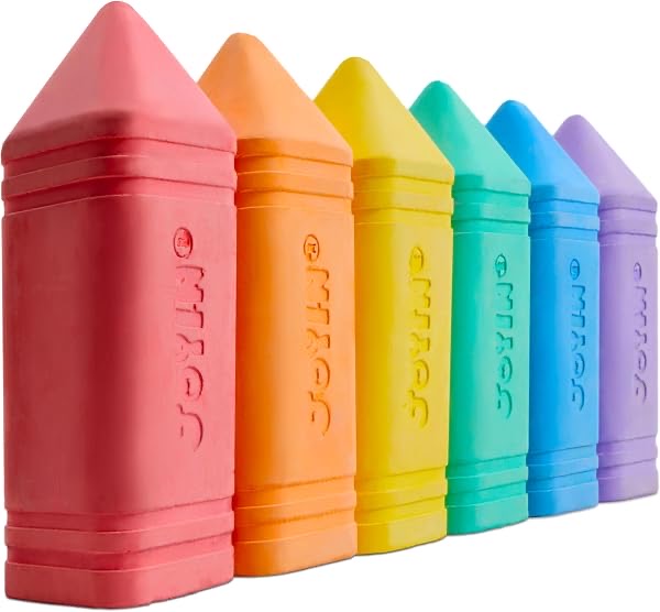 JOYIN 6 Stück Jumbo-Gehwegkreide in 6 Farben