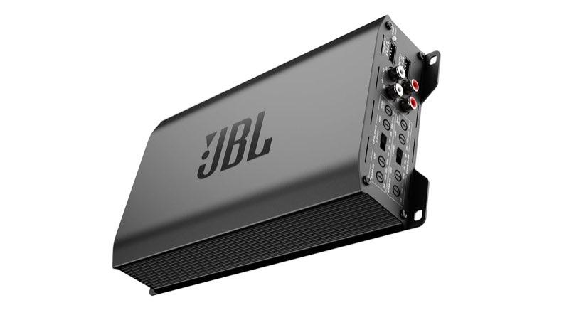 JBL Stage GT 90041 Car Hifi Autoradio Verstärker 1480W Max 130W RMS, Class-D 4 Kanal Endstufe, HPF und LPF, Front/Rear oder gebrückt