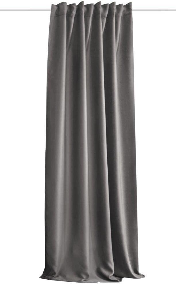 HOMEbasics Akustikvorhang ACUSTICO, Grau, 225 × 135 cm