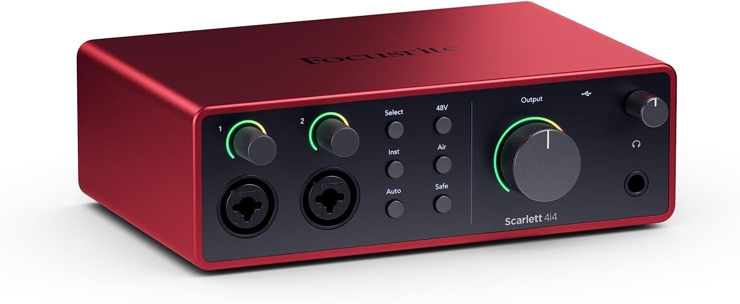 Focusrite Scarlett 4i4 4th Gen
