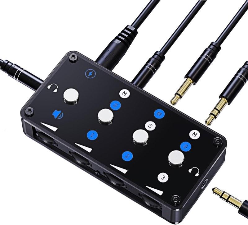 cooidea Mini Audio Mixer 3-Kanal A09