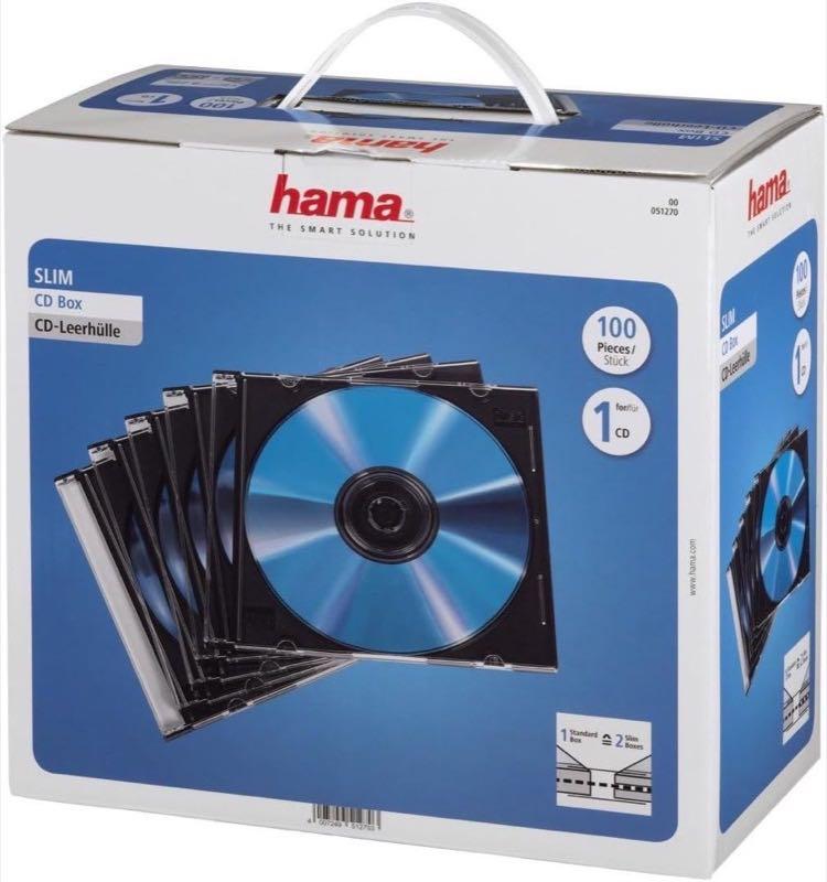 Hama Hama Slim Line, 100 Stück, etwa 5 mm