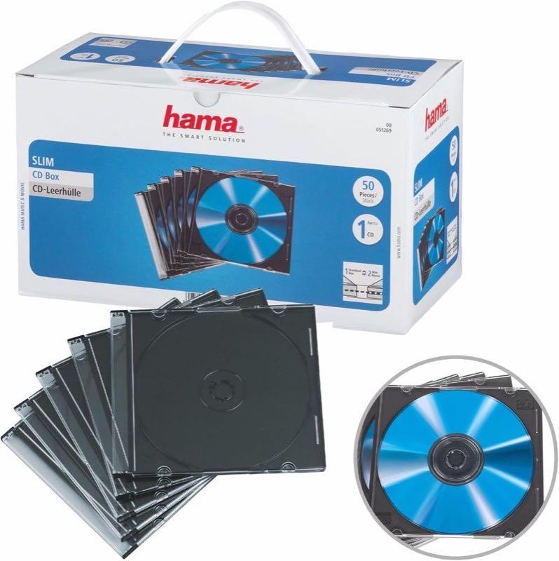 Hama Slim Line, 50 Stück, etwa 5,2 mm
