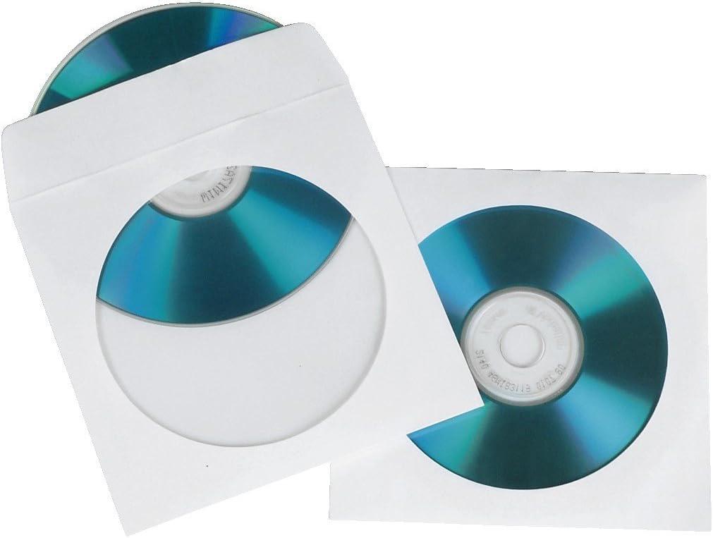 Hama Papier-Schutzhüllen, weiß, 50 Stück