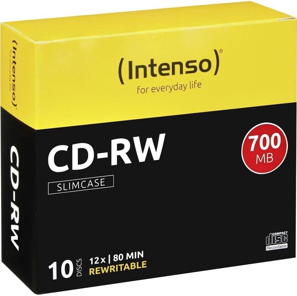 Intenso Intenso CD-RW 2801622, 10er Slim Case, 12x