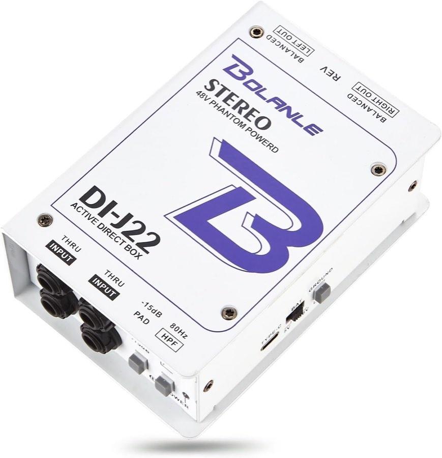Bolanle J22 aktive Stereo-DI