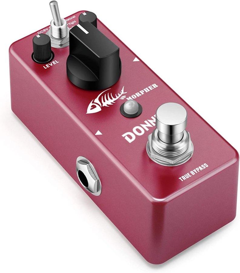 Donner Distortion Gitarrenpedal, Morpher Distortion 3 Modi Natürlicher, straffer, klassischer Crunch 80er Metal für E-Gitarre True Bypass