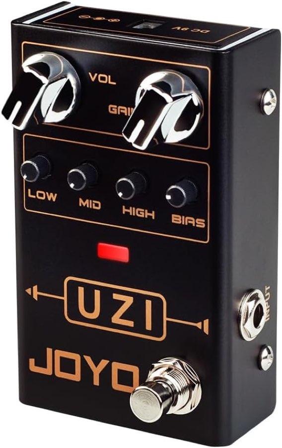 JOYO Distortion Pedal R Series Heavy Metal Dist zwischen Amerikanisch und Britisch für E-Gitarre (UZI R-03)