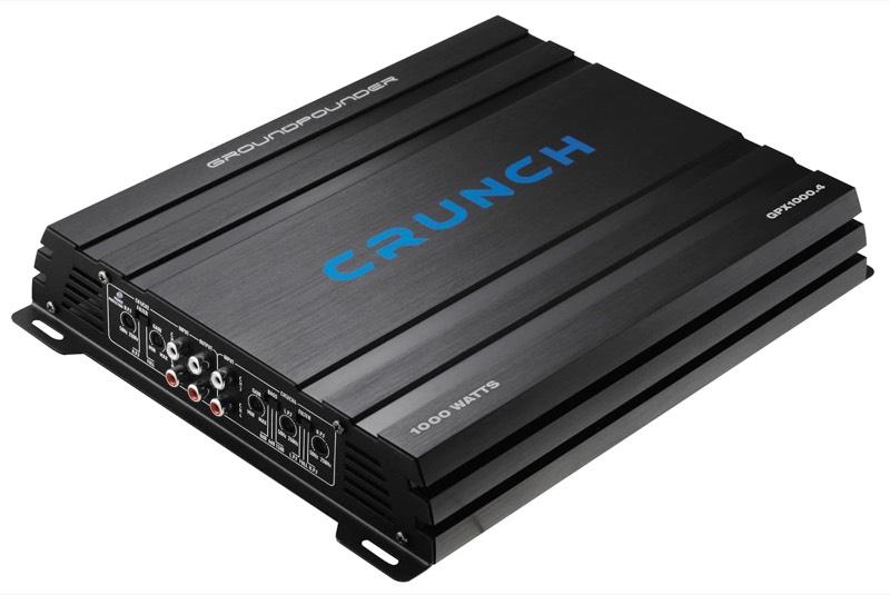 Crunch GPX-1000.4 4-Kanal Class-A/B-Endstufe