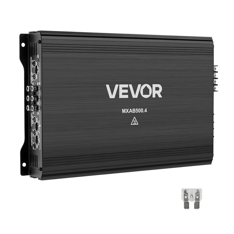 VEVOR MXAB500.4 4-Kanal Class-AB-Autoverstärker