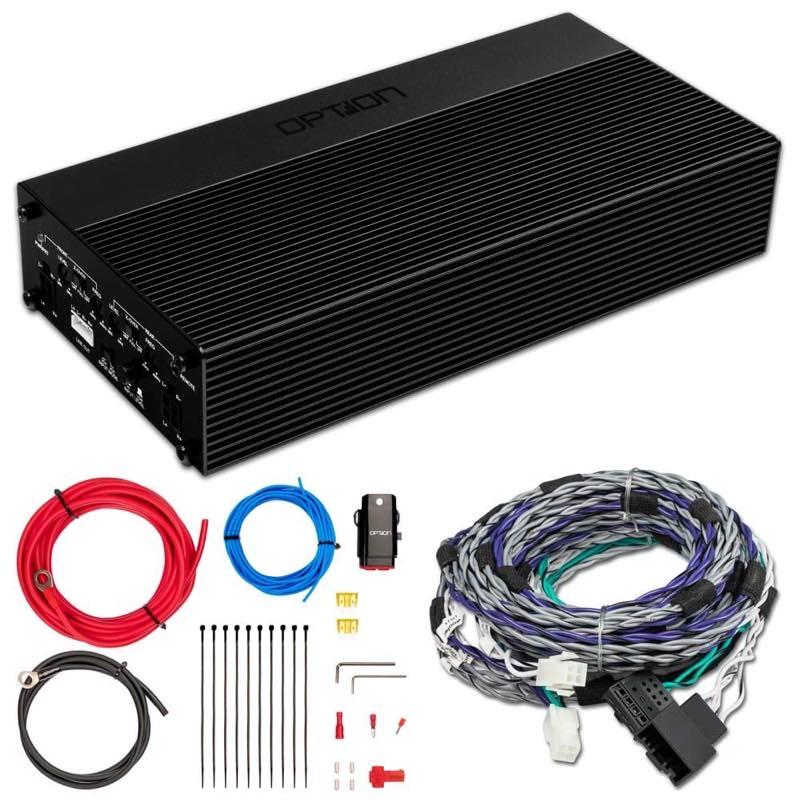 Option AIR-D4 Plug-and-Play-Endstufe für BMW-Basissystem