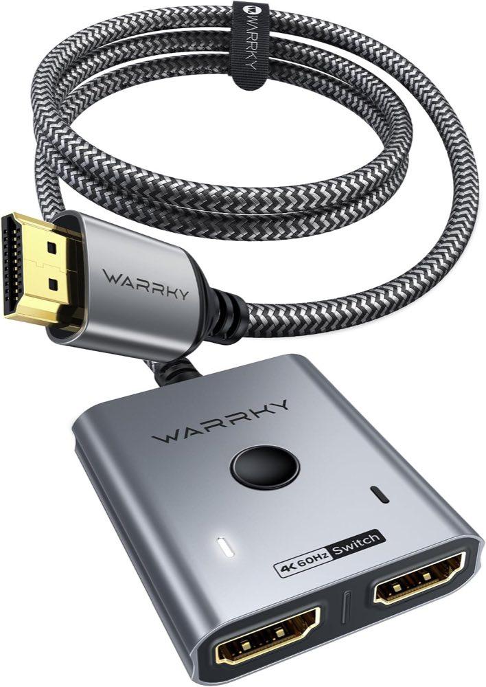 WARRKY WARRKY HDMI-Switch 2 auf 1