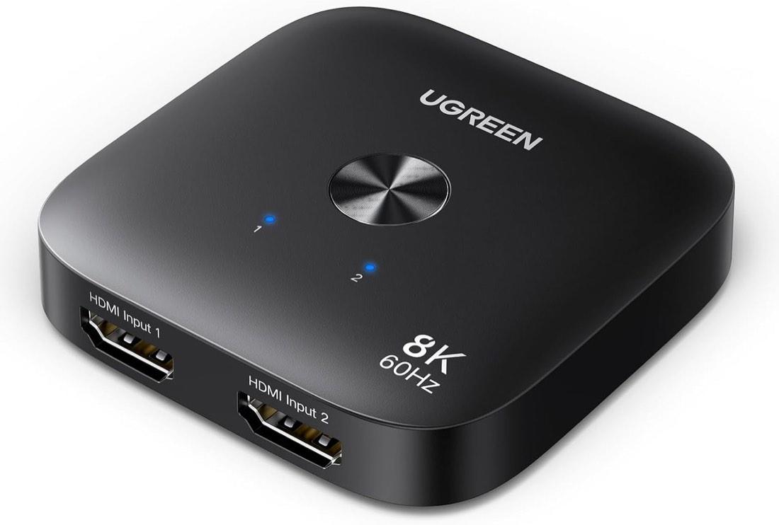 UGREEN UGREEN HDMI-2.1-Switch 2 auf 1
