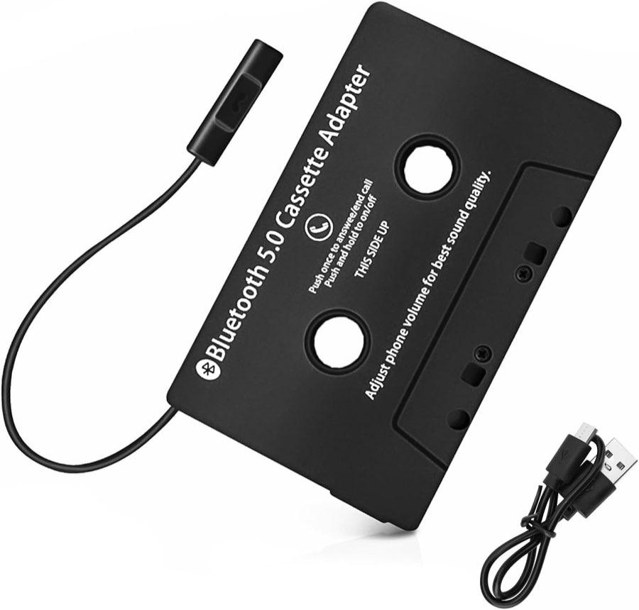 Jaxiyun Bluetooth-5.0-Kassettenadapter DW001