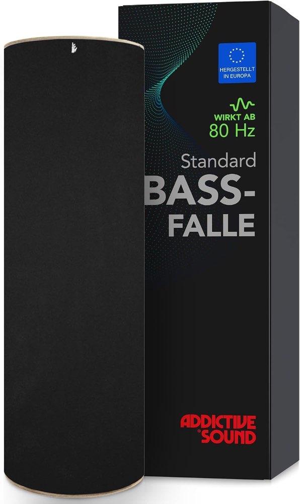 Addictive Sound Addictive Sound Bassfalle Rund, Schwarz