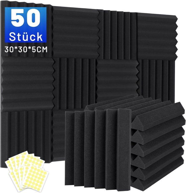 Focusound Akustikschaum, 50 Stück, 5 cm