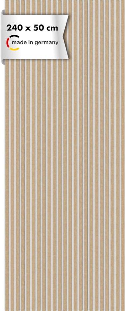Momento Lamellenpaneel 240 × 50 cm, Eiche Natur