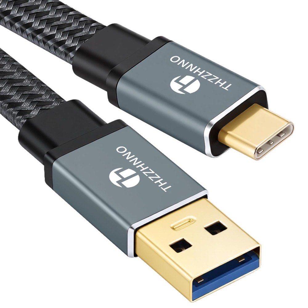 Thzzhnno Thzzhnno USB-A auf USB-C, flach, 1 m
