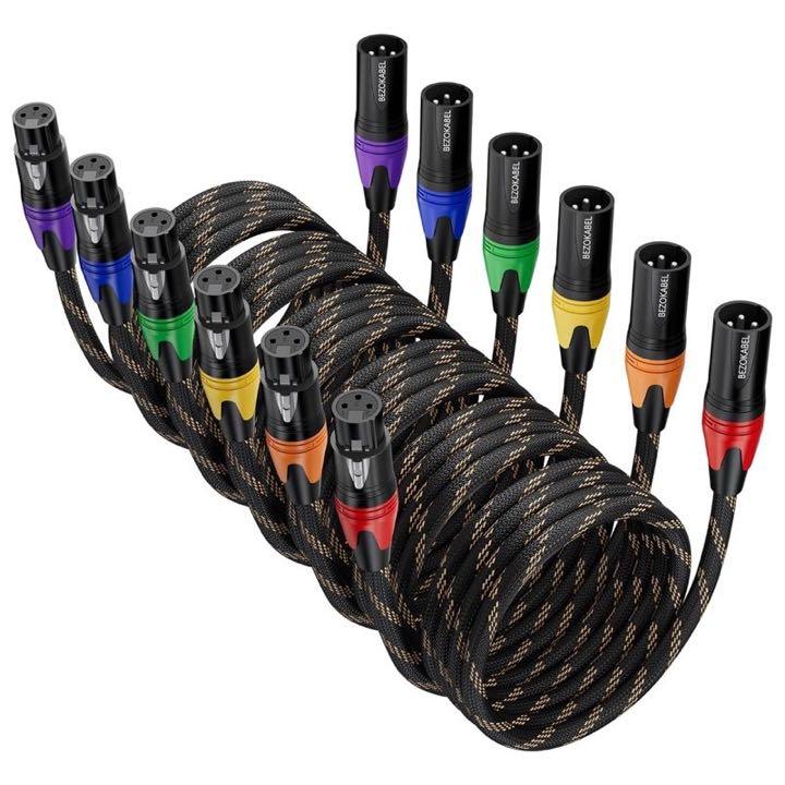 BEZOKABEL BEZOKABEL XLR-Set 6 × 3,05 m