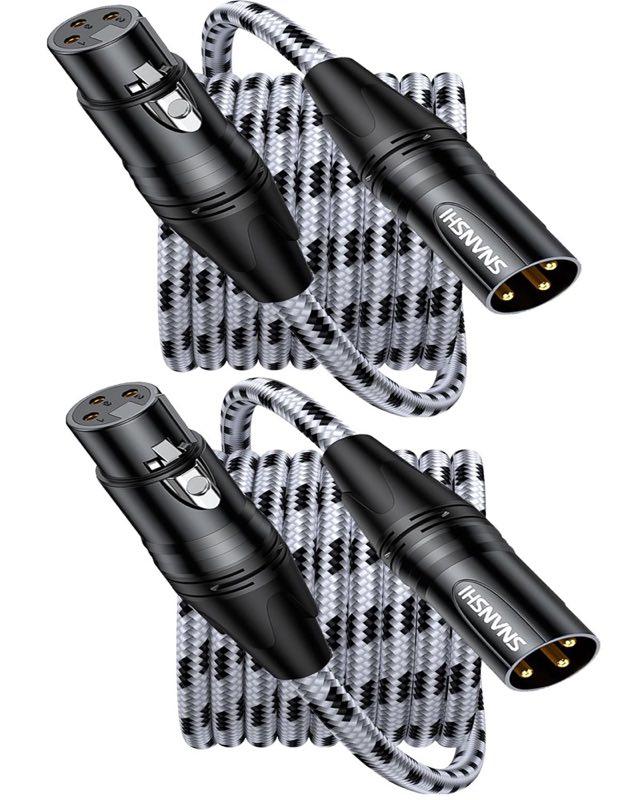SNANSHI SNANSHI XLR-Set 2 × 2 m