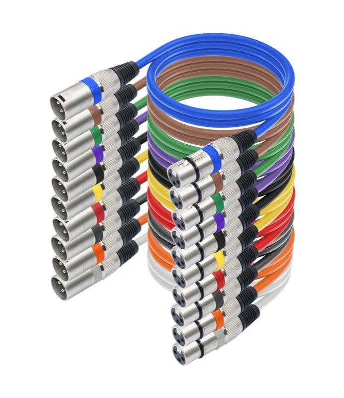 Kixolo XLR-Set 10 × 1 m
