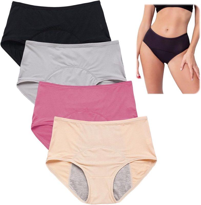 Dmrbiy Inkontinenzslip 4er-Pack Dual-Use (S)