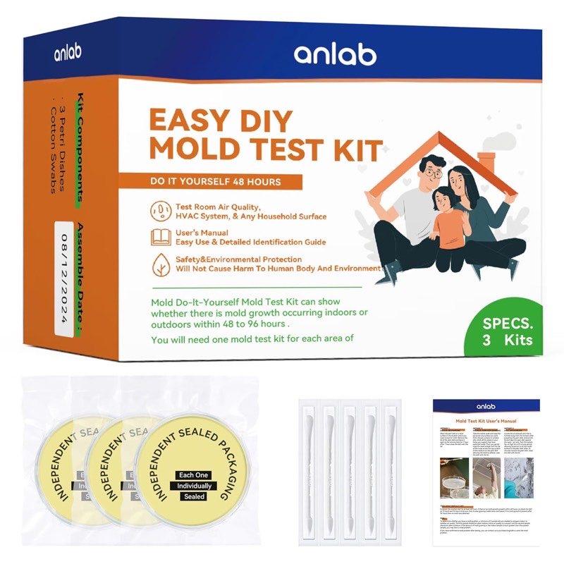 anlab Schimmel-Test-Set DIY 3er
