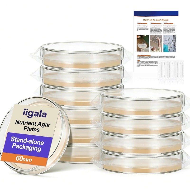 iigala Schimmeltest Kit 10 Tests DIY