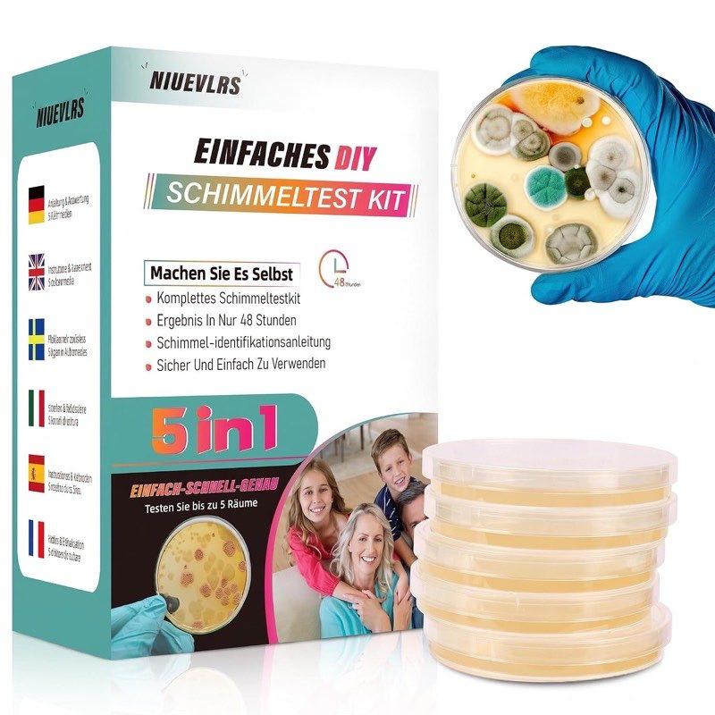 NIUEVLRS Schimmeltest Kit DIY 6er