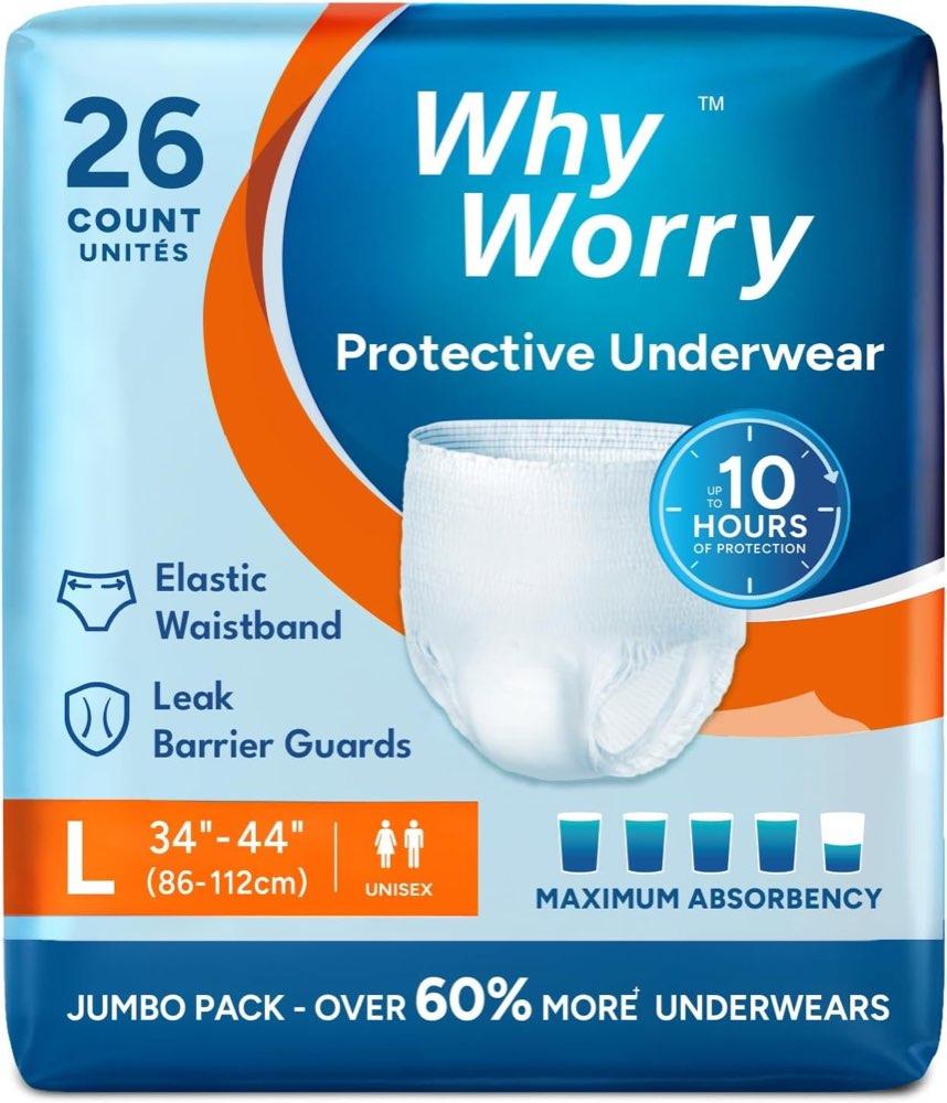 WhyWorry Inkontinenz-Pants L, 26 Stück