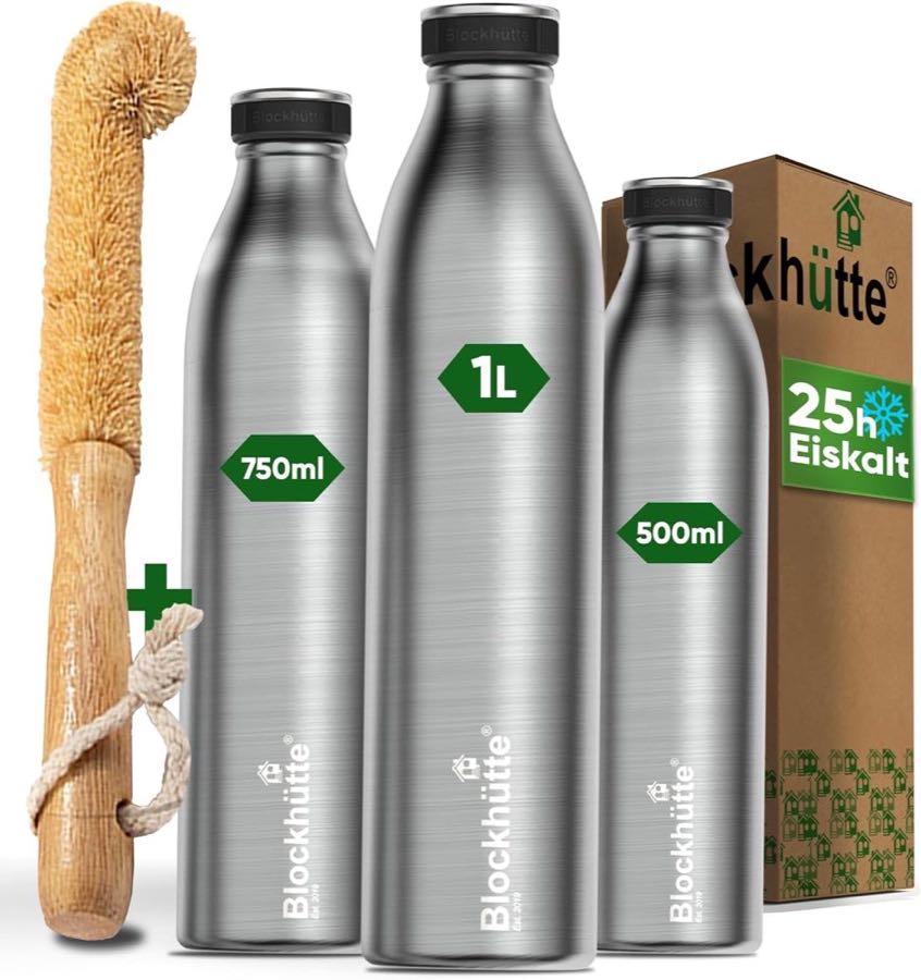 Blockhütte Isolierflasche 500 ml