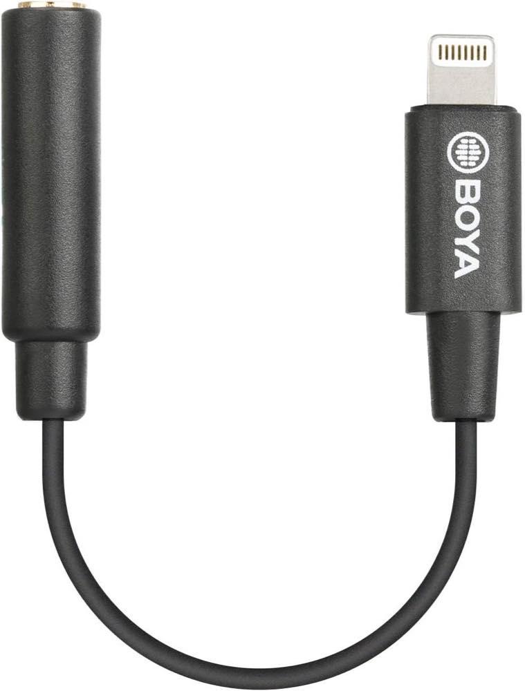 BOYA Lightning auf 3,5 mm TRRS